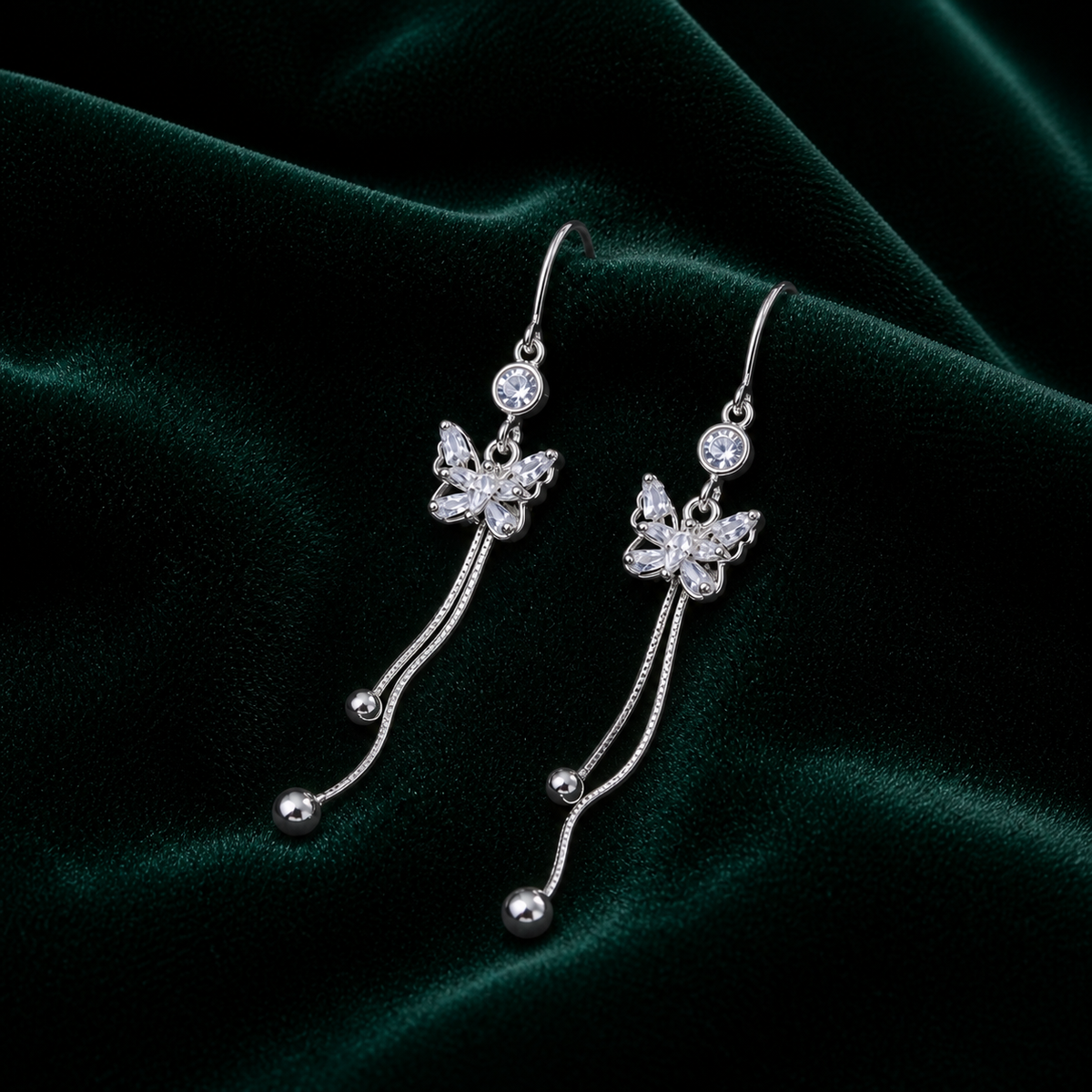 Butterfly Cascade Earrings